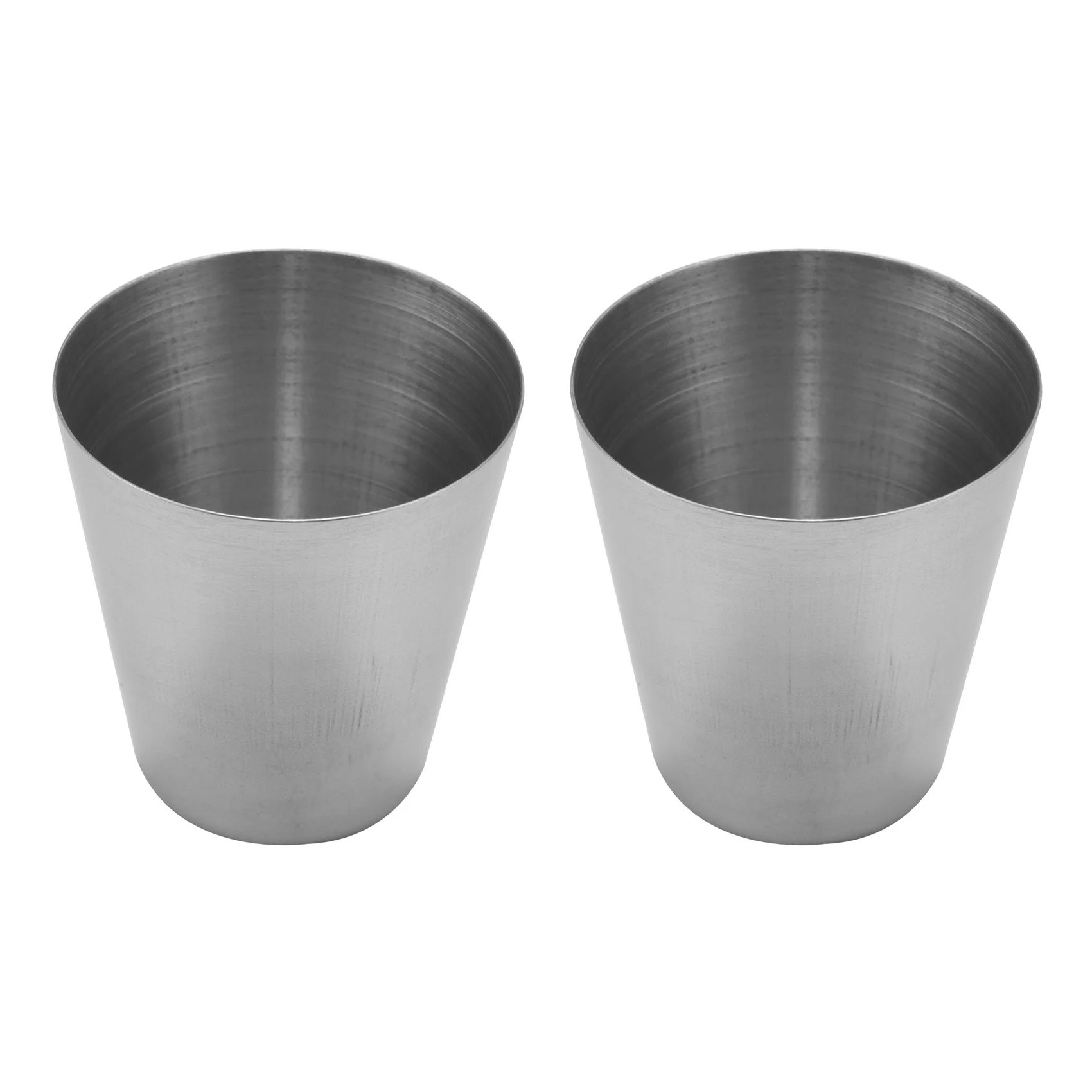 A71P 2X 1Oz 35Ml Stainless Steel Wine Drinking Shot Glasses Barware Cup