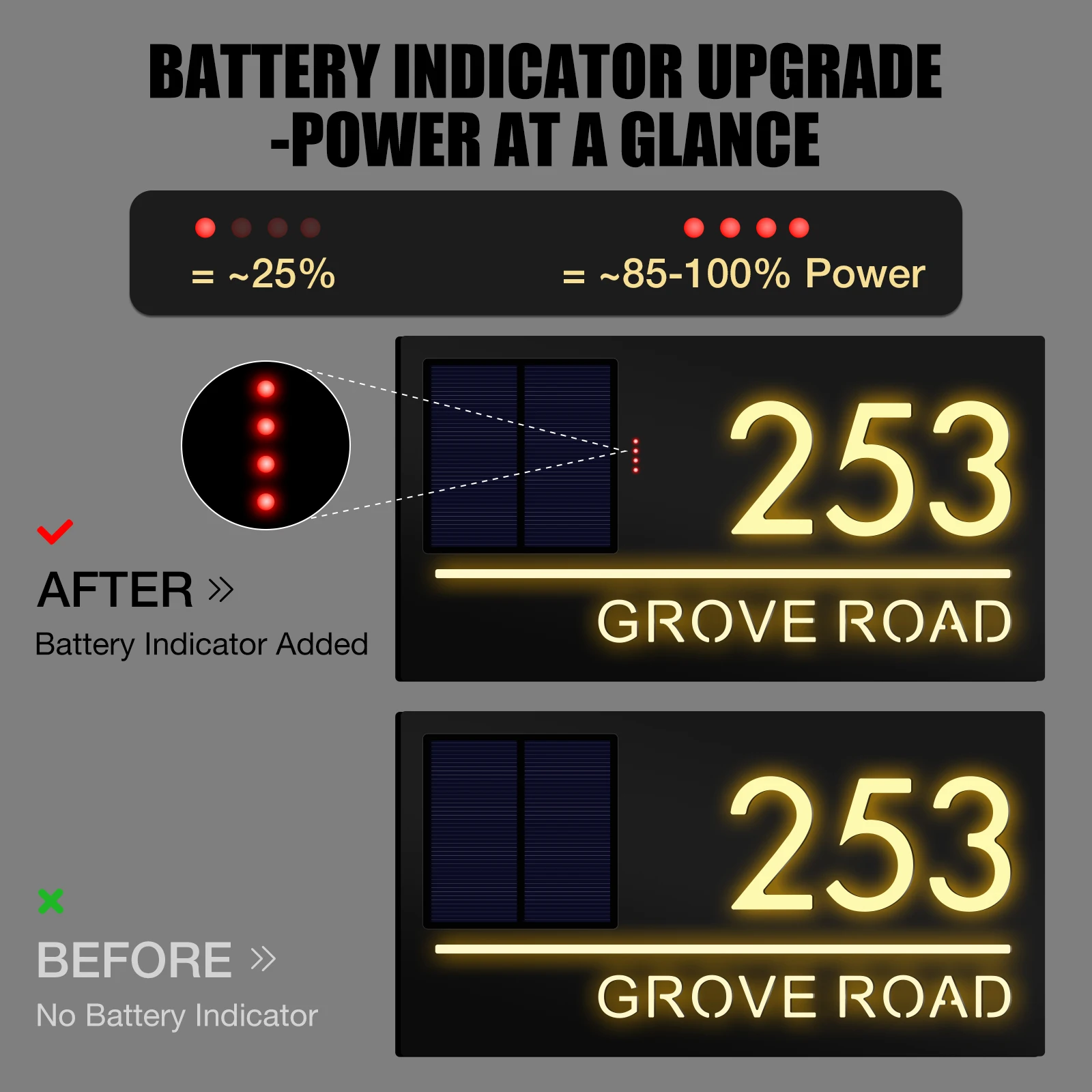 Thumbnail 2 - #61 Latest Address Signs Offers