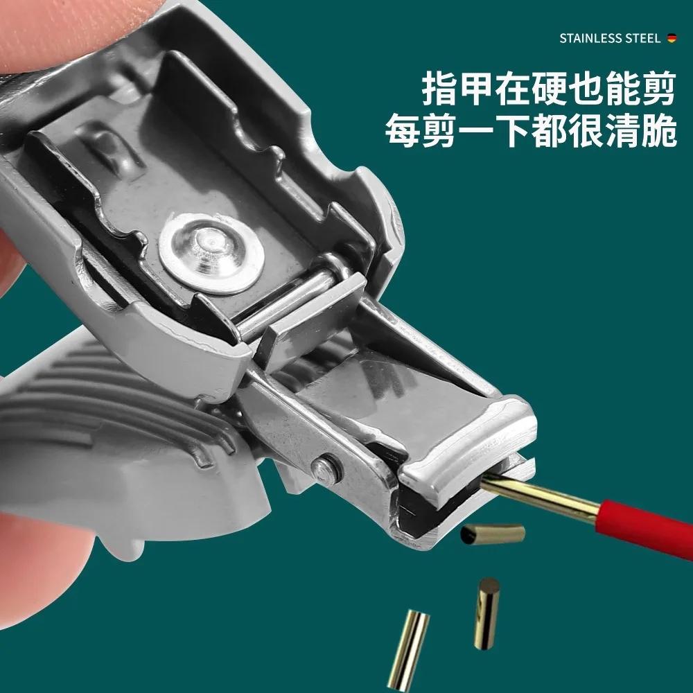 Neue Produkte Beliebte Nagelknipser Klappbare Nagelknipser Hochwertige klappbare Mini-Nagelknipser Schlüsselanhänger Tragbarer Heimgebrauch