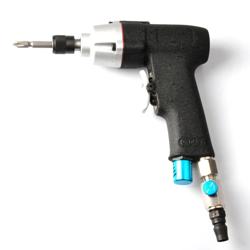 12000rpm Air Screwdriver 60 Nm Industrial Wood Screws Versatile Drivers Pistol Grip Speed Regulation Tightening & Loosening Nuts