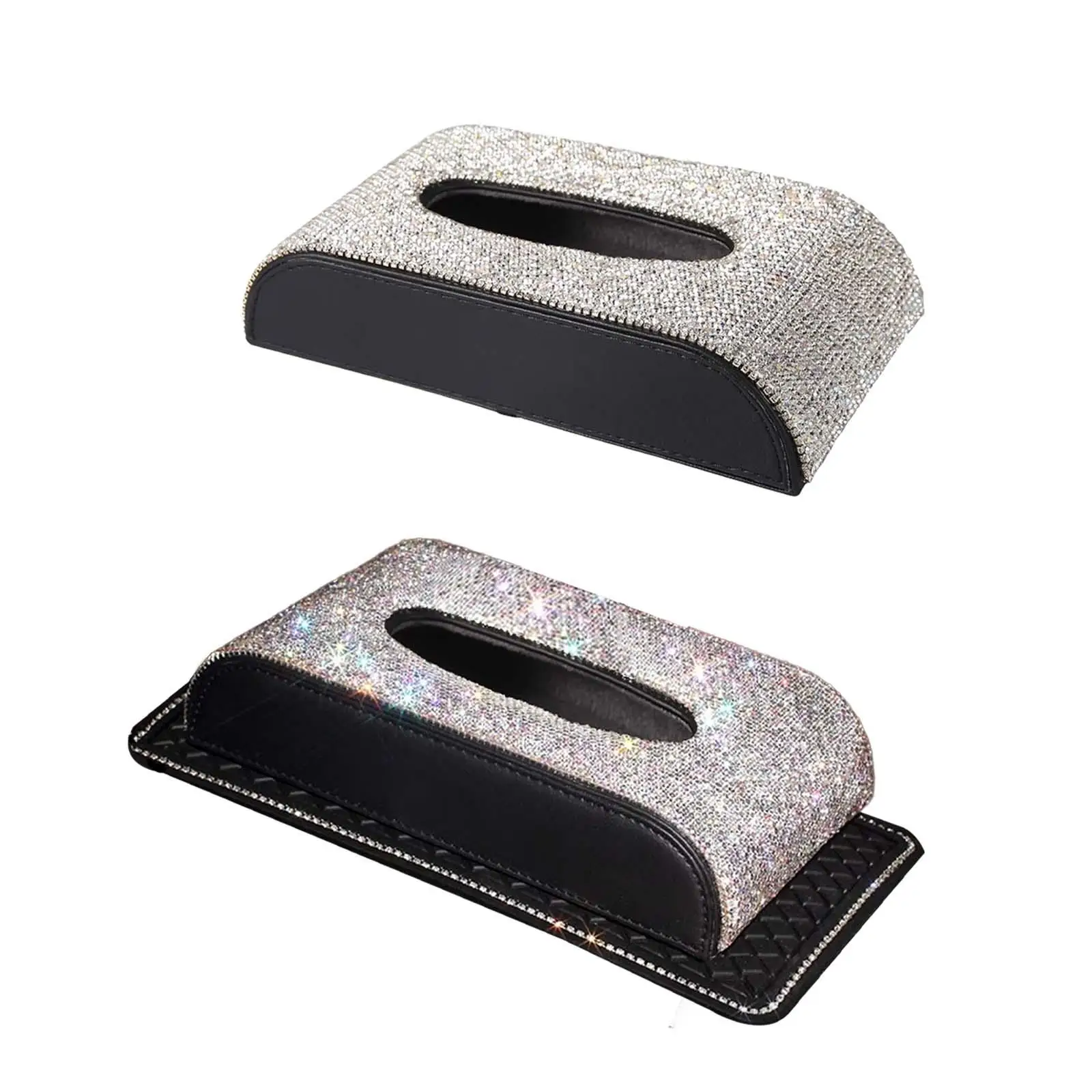 Tissue Box Bling Napkins Container for Tissues Napkins Night Stand Desk Tissue Box Bling Napkins Container for Tissues Napkins Night Stand Desk