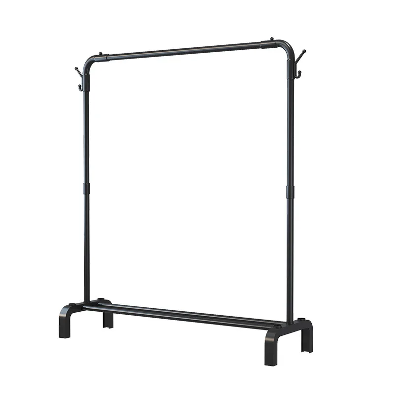 Floor-to-ceiling hanger clothing store dormitory bedroom hanging clothes rack indoor drying rack movable multi-functional
