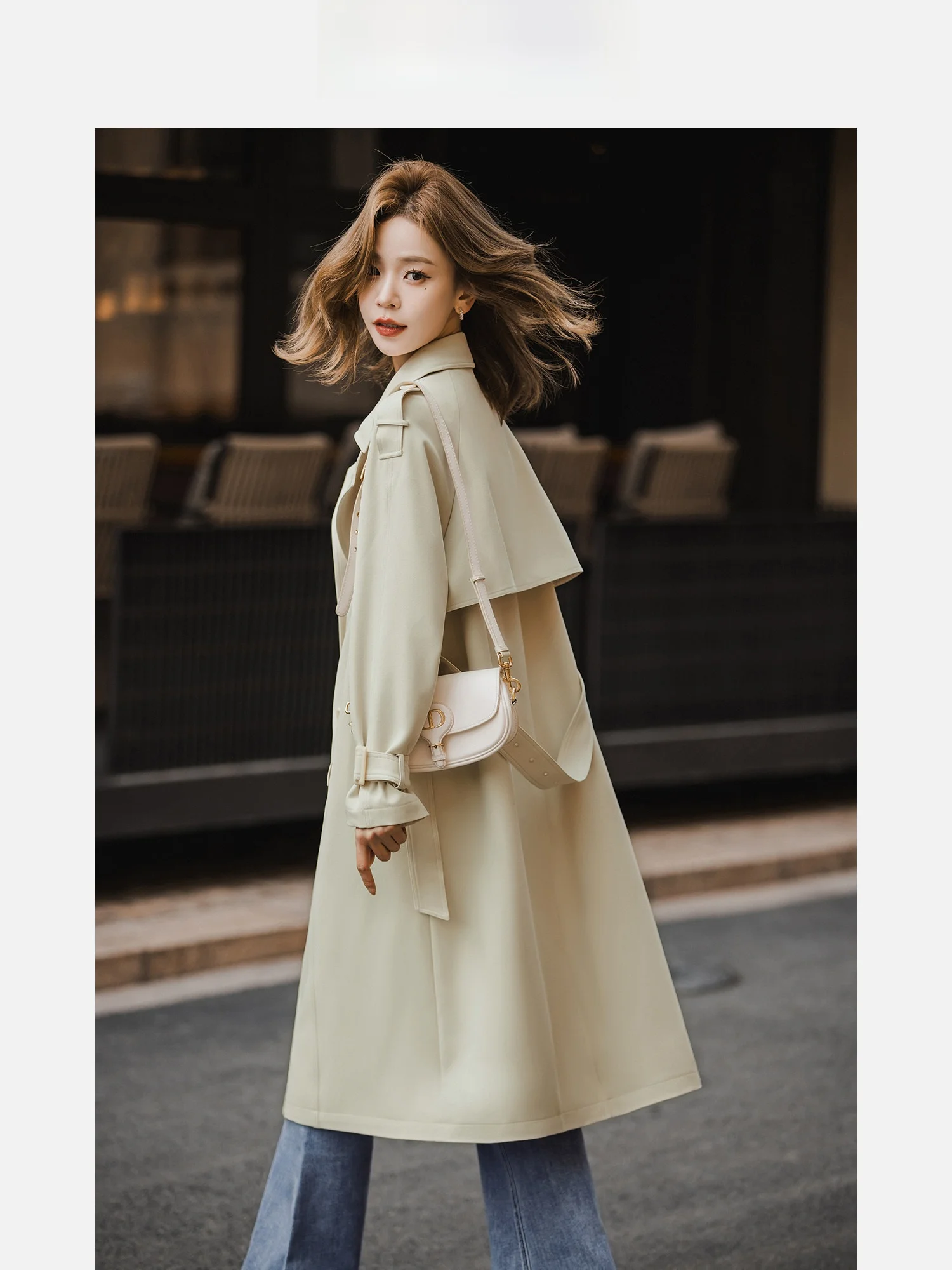 Long Double-Breaste…