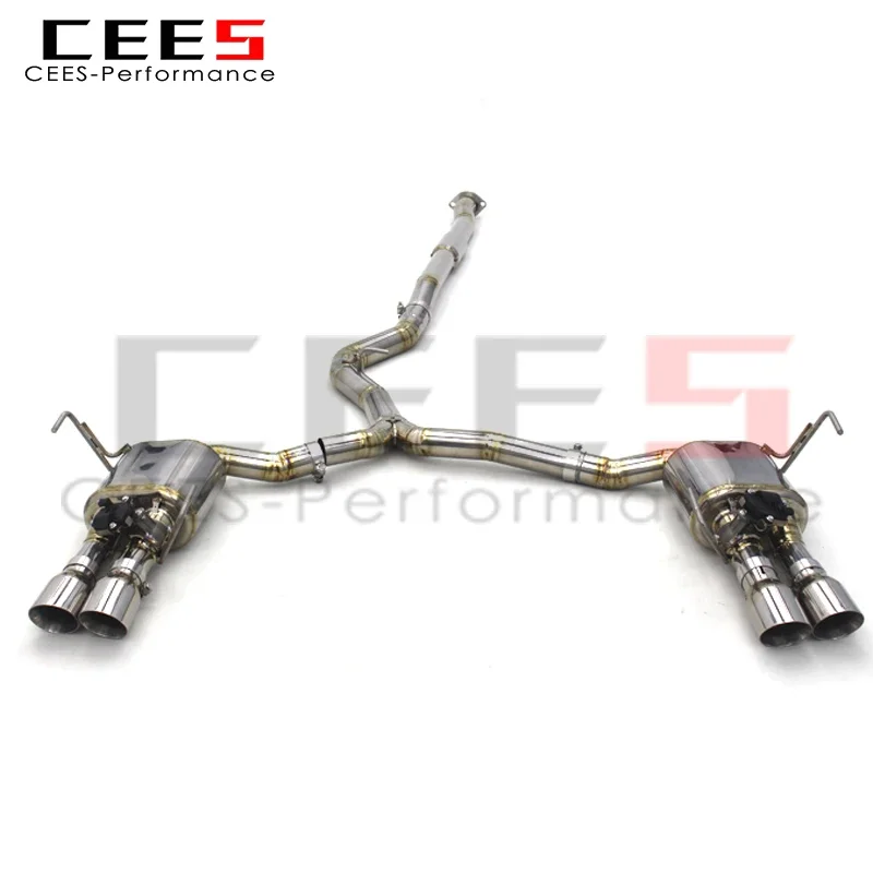 

CEES Racing Catback выхлопная система для Subaru STI 2.5T 2008-2021 Performance, глушитель выхлопной трубы управления клапаном из титанового сплава