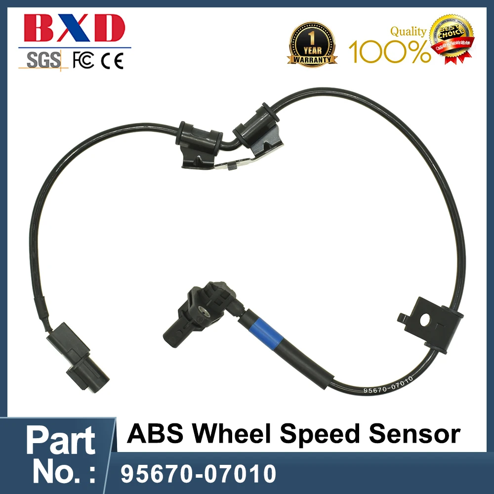 

95670-07010 ABS Wheel Speed Sensor Front Left Fits for Kia Picanto 2004-2011 High Quality Car Accessories 95670 07010 9567007010