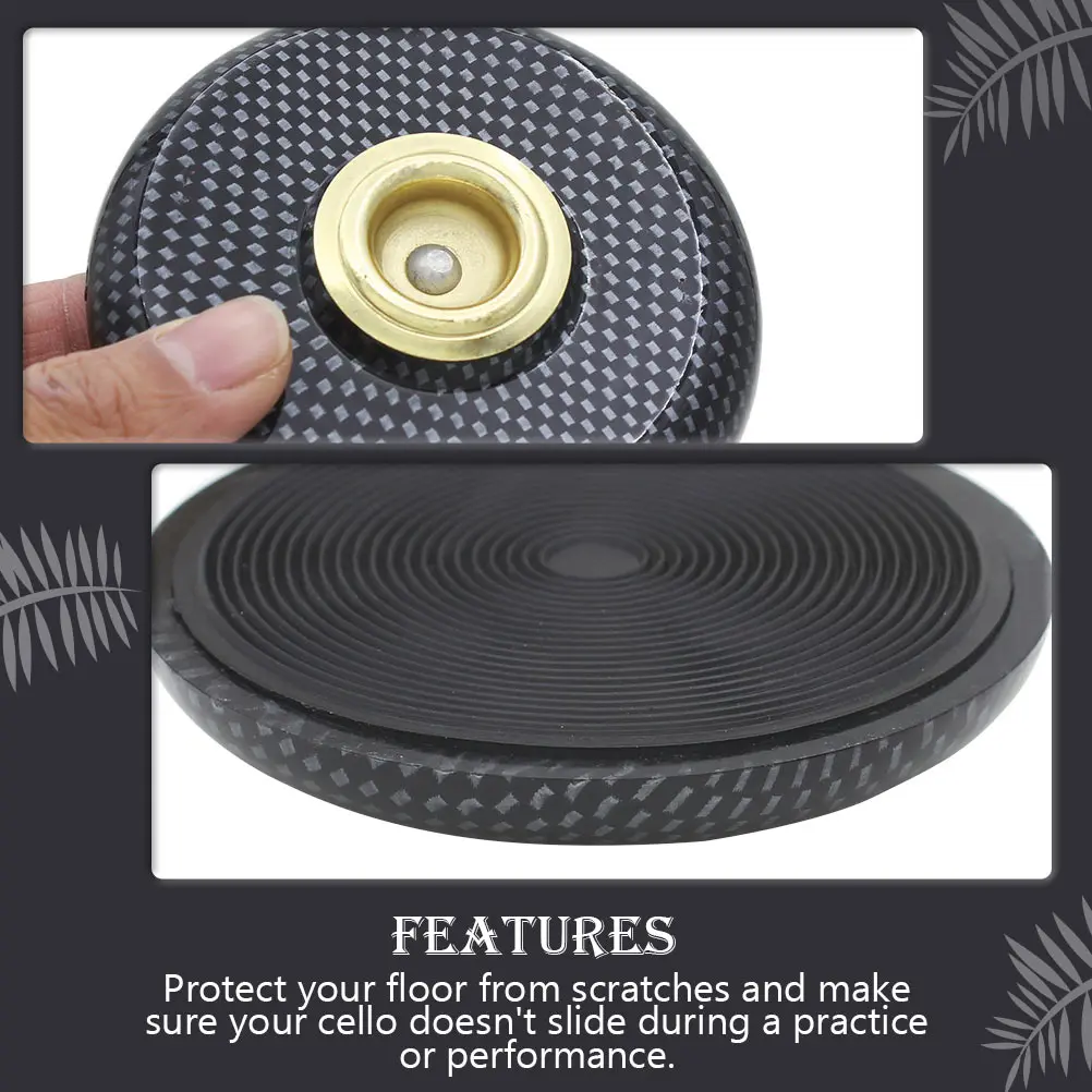 

Non-slip Mat Cello Bottom Support Musical Instruments Accessories Accessory Stop Endpin Stopper Bow Stand Floor Protector