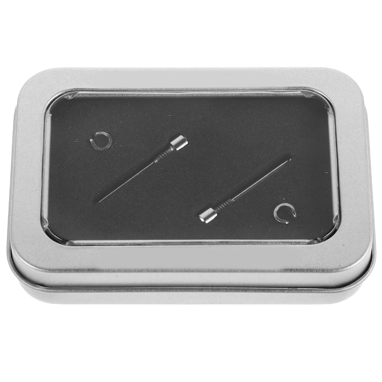 

4Pcs Titanium Alloy Bicycle Disc Brake Pad Pin Clip Set Snap Ring Retainer for Mountain Bike Brake Caliper Bolts Secure Fixing