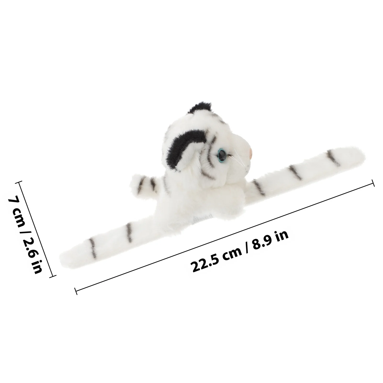 Tiger Slap Bracelet Exquisite Animal Appearance Flexible Kids Slap Bands Fun Kids Bracelet Party Favor Tiger Stuffed Animals