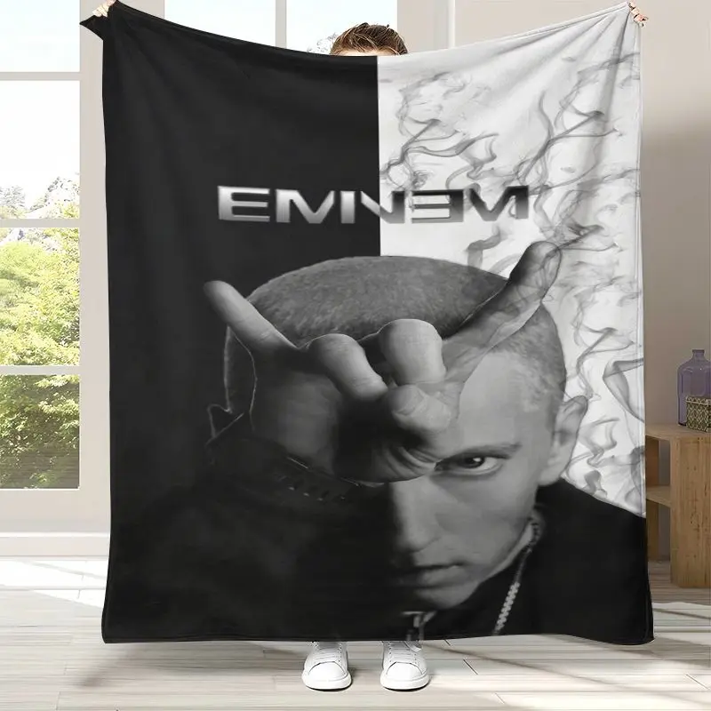 Rap God Slim Shady Eminem Hiphop Soft Flannel Throw Blanket,Cozy Warm Blanket for Bed,Sofa,Living Room,Picnic,Camping,Home Decor