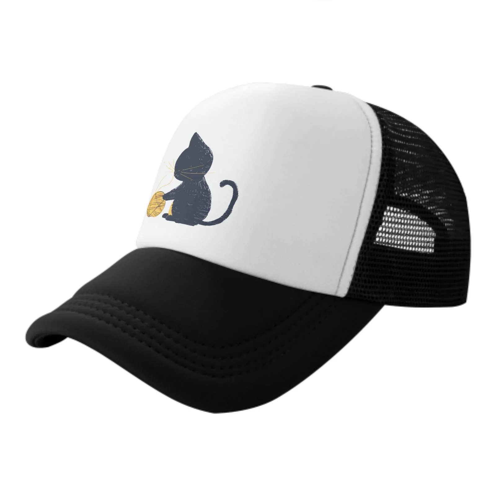 

Cute Cat Baseball Caps Cotton High Quality Cap Men Women Hat Trucker Snapback Dad Hats