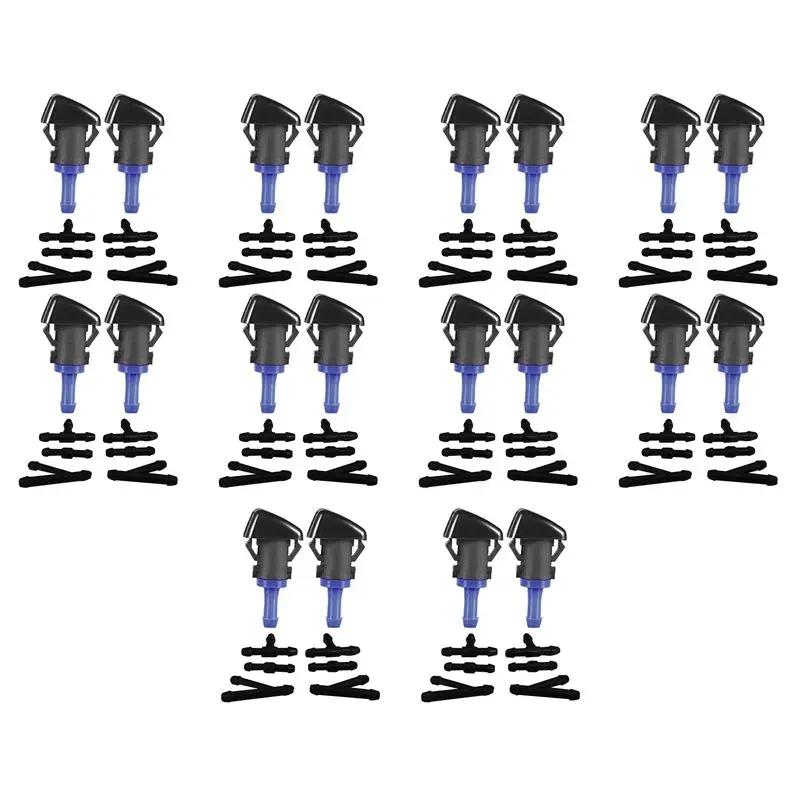 20X Windshield Washer Nozzle Spray Jet Kit For 2009-16 NISSAN FRONTIER, 2009-12 NISSAN PATHFINDER,2009-15 NISSAN XTERRA-AS55