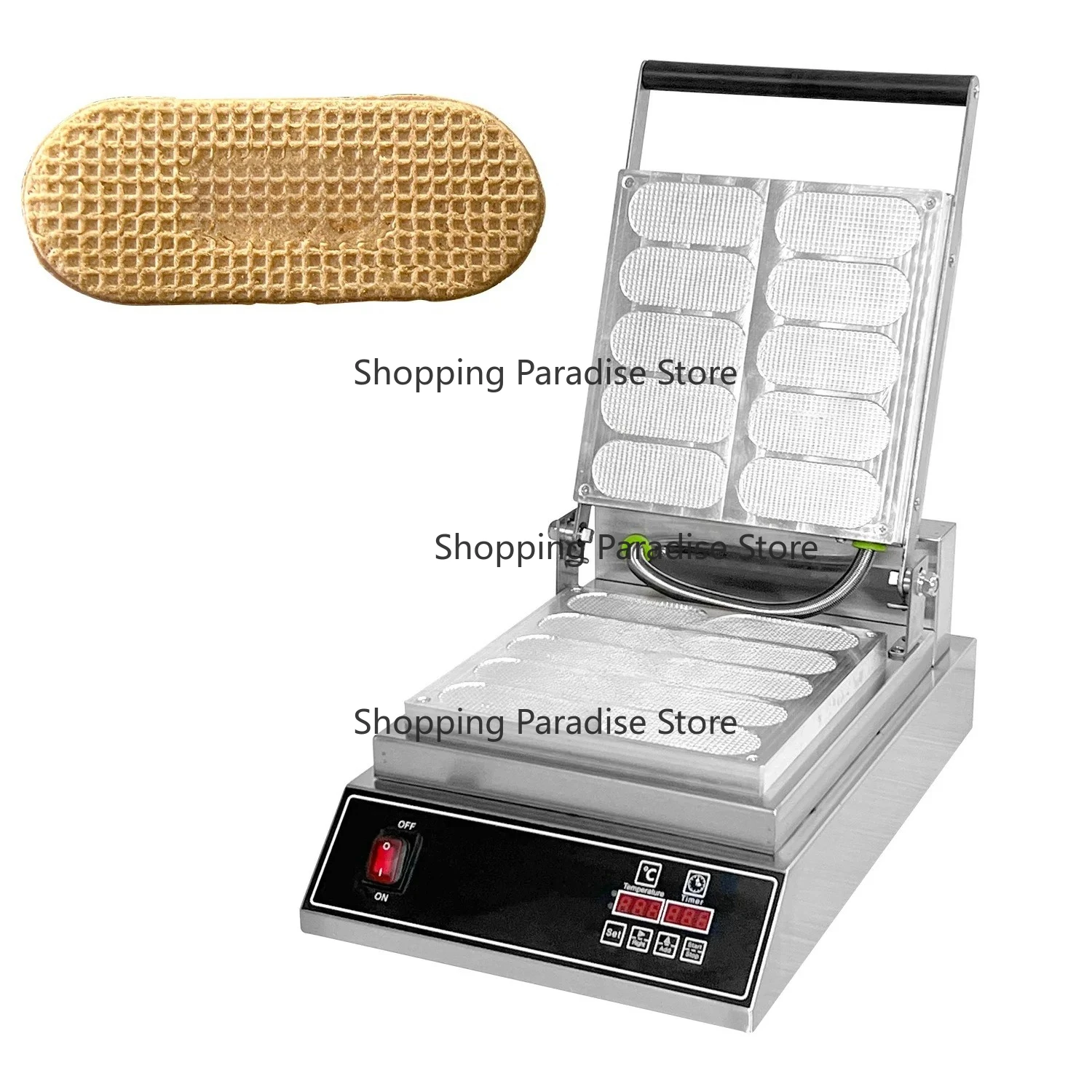 Commercial Cookie Press Baker Digital Machine Nonstick  Custom Mold Cookie Biscuit Making Machine