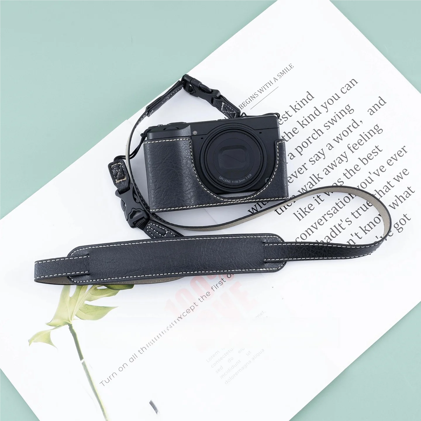 Camera Bag Suitable for Ricoh GR4 Case Camera Protection Shell Wrist Strap Shoulder Strap Accessories