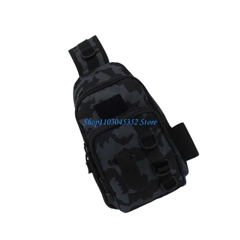 حقيبة كتف صياد محترفة، خطة متعددة الأقسام، مادة قوية، ميزة فورية، بناء رقيق