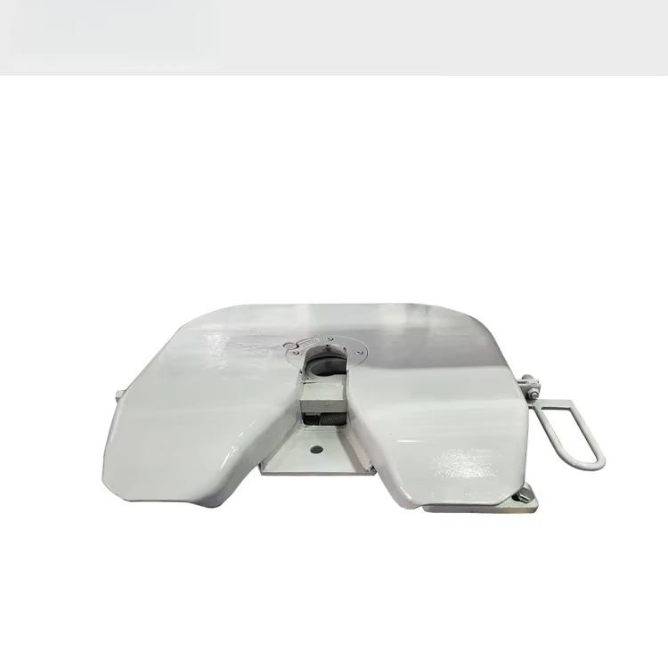 Economic Steel Fifth Wheel Carbon Steel Trailer Plug with Reinforced Ribs and Replaceable Wear Plate