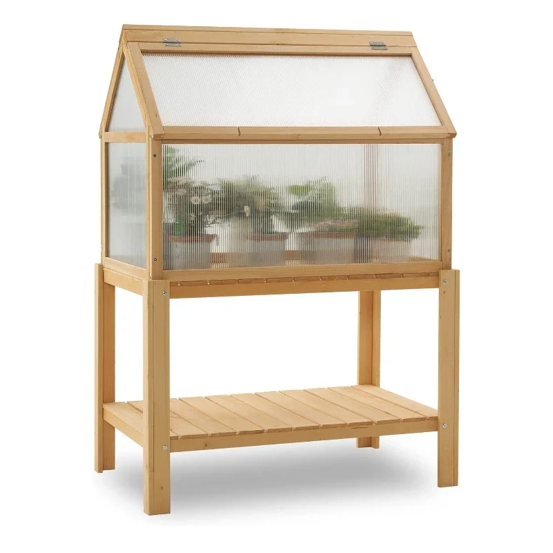 Sun room Solid wood household small greenhouse Amazon