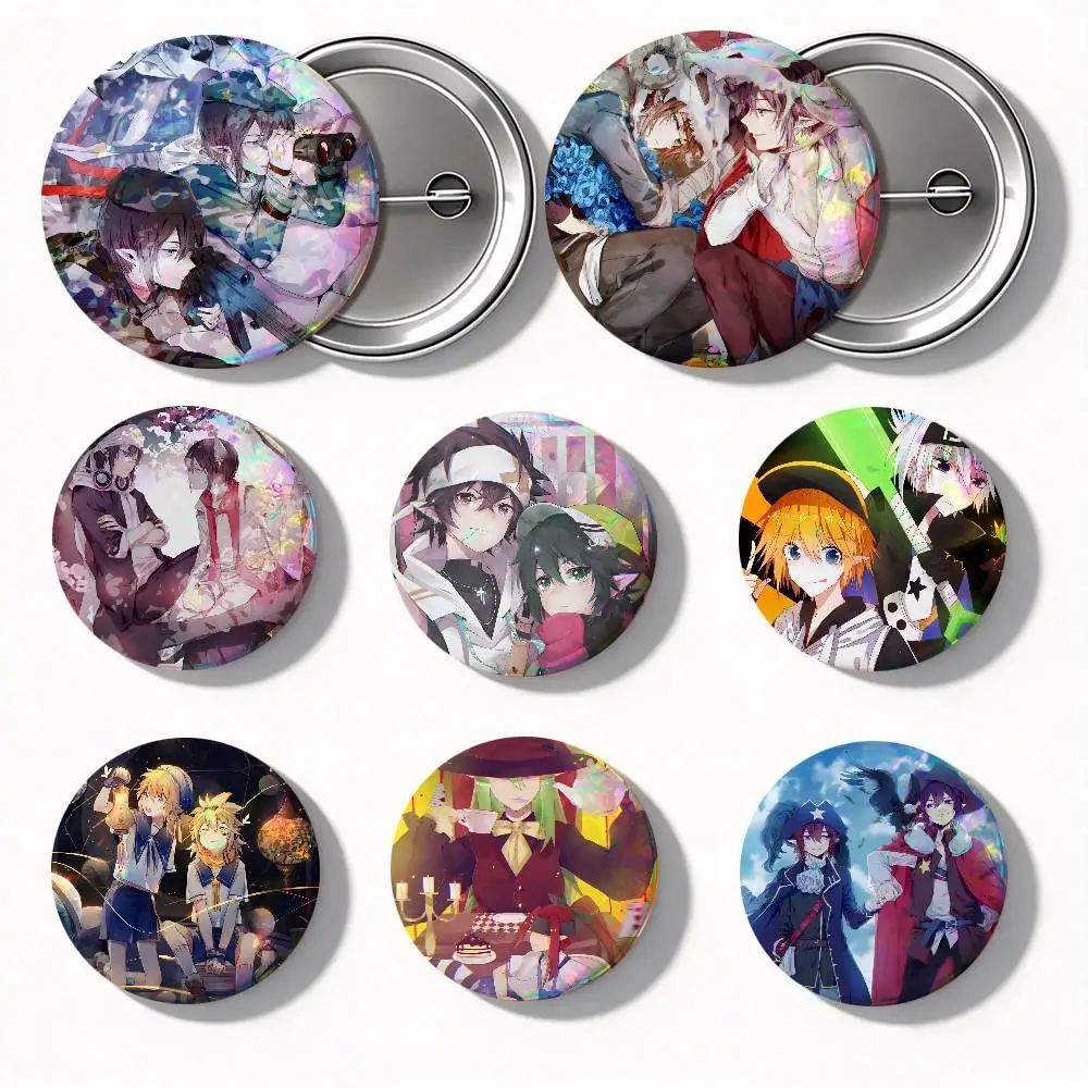 Anime AOTU World Round Badges Can Be Used To Decorate Clothes And Backpack Pins