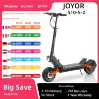 JOYOR S10-S-Z Electric Scooter 10 Inch Air Tires 60V 18Ah Battery 2*1000W Dual Motor E- Scooter, 65Km/h Max Speed Adult EScooter