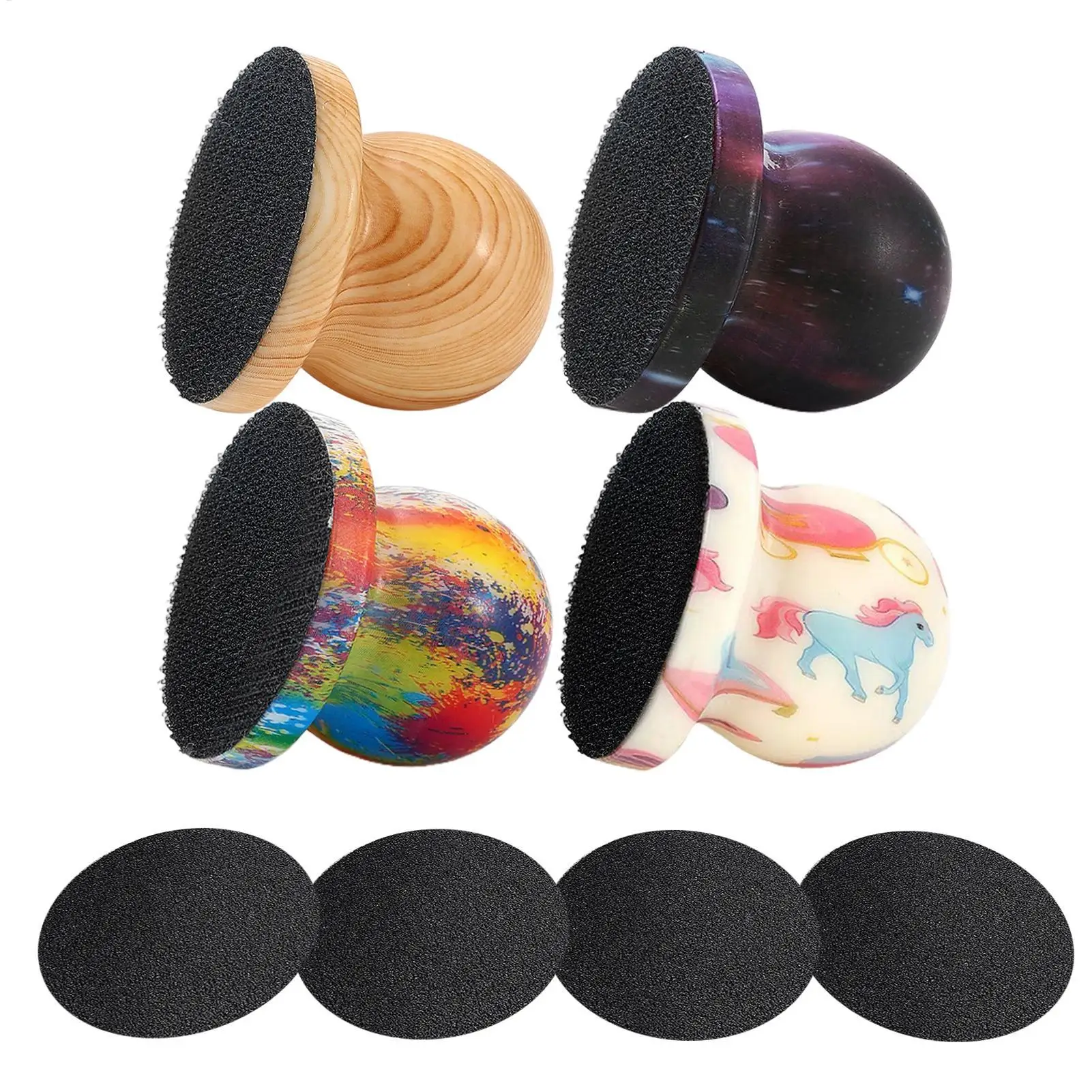 Nail Filer for Dog 4 Replaceable Filing Discs Grooming Tool Cat Nail File Scratch Pad for Grooming Trimming Grinding Home Pet