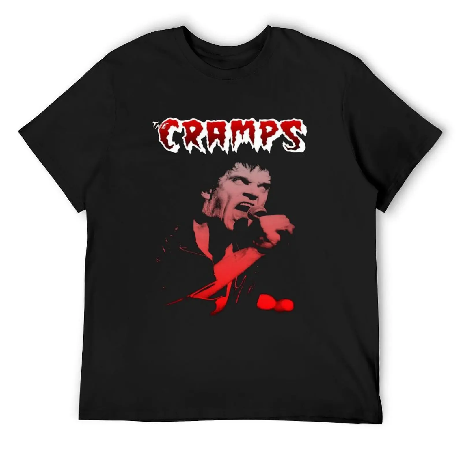 

Perfect Gift The Cramps Retro Graphic Concert T-Shirt man clothes blanks custom shirt oversizeds Men's cotton t-shirt