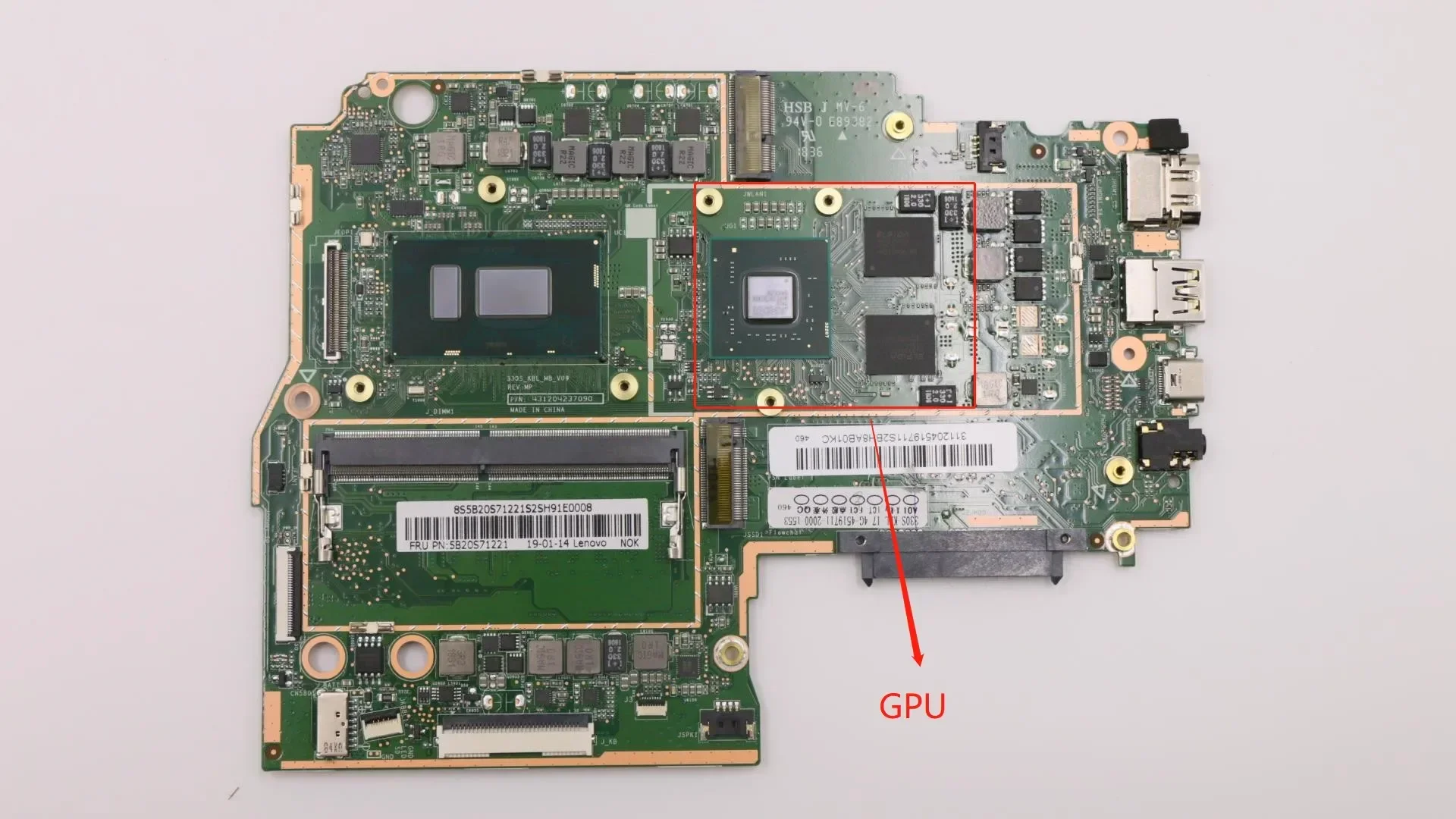 330s-15ikb Motherboard,For  Ideapad 330S-15IKB Notebook Motherboard.With i3 i5 i7 8th Gen CPU and 4GB RAMDDR4.100% Test OK