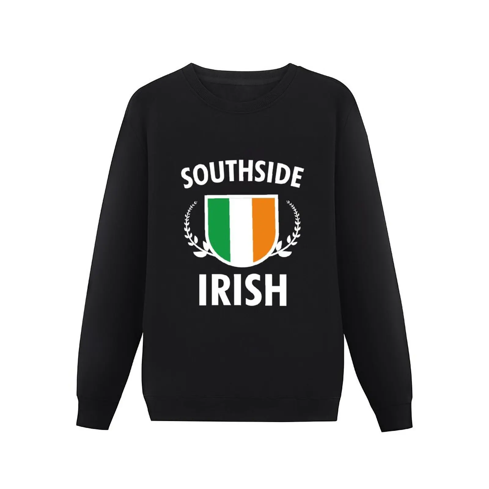 CHICAGO SOUTHSIDE IRISH - Irish Designs, Quotes, Sayings - Writing With a Flag Pullover Hoodie