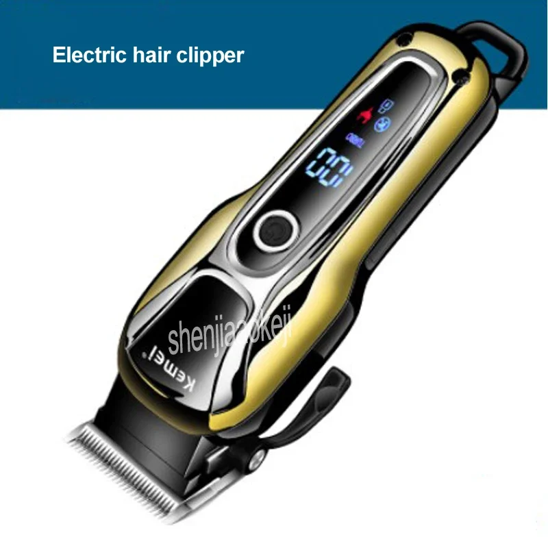 Electric Hair Clipper Rechargeable Trimmer for Men - Professional Hair Cutting Machine