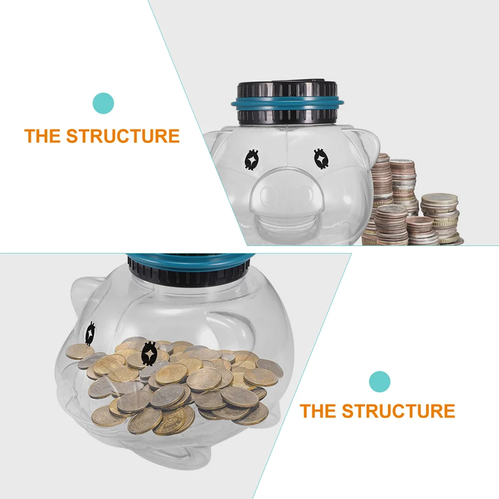 デジタルカウントマネージャー電子カウンターコインバンク子供用LCDディスプレイ貯金ポット手動+/-ボタンコインストレージ