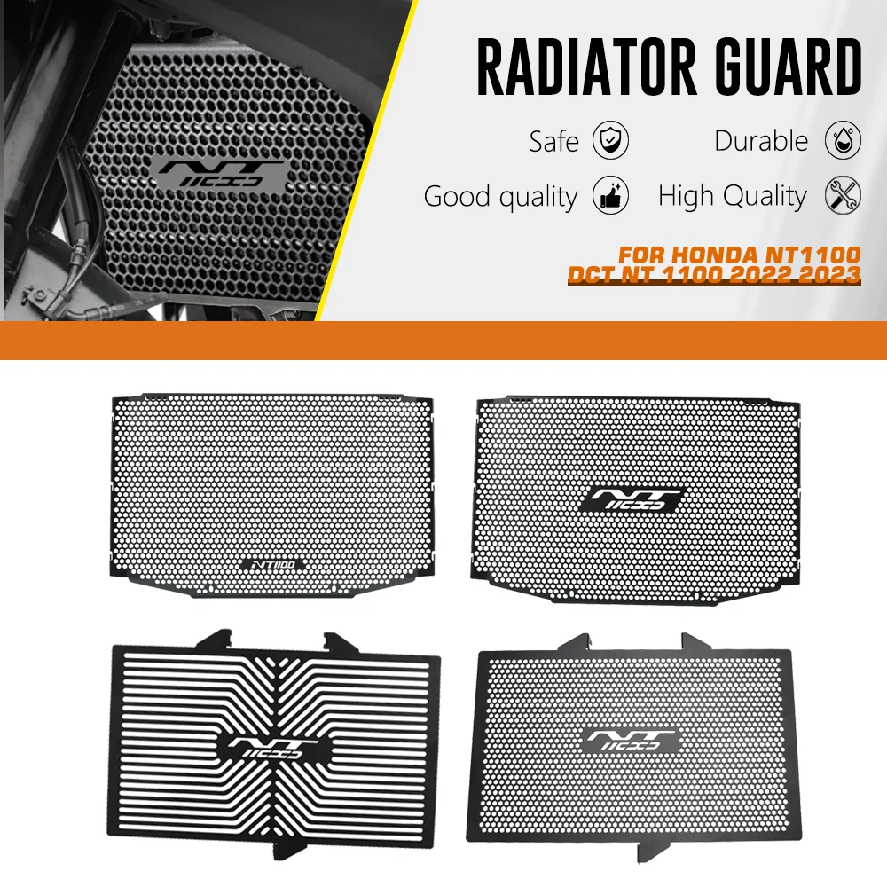 For HONDA NT1100 DCT NT 1100 2022 2023 Motorcycle Aluminum Radiator Grille Guard Protector Grill Protection Cover Radiator Guard