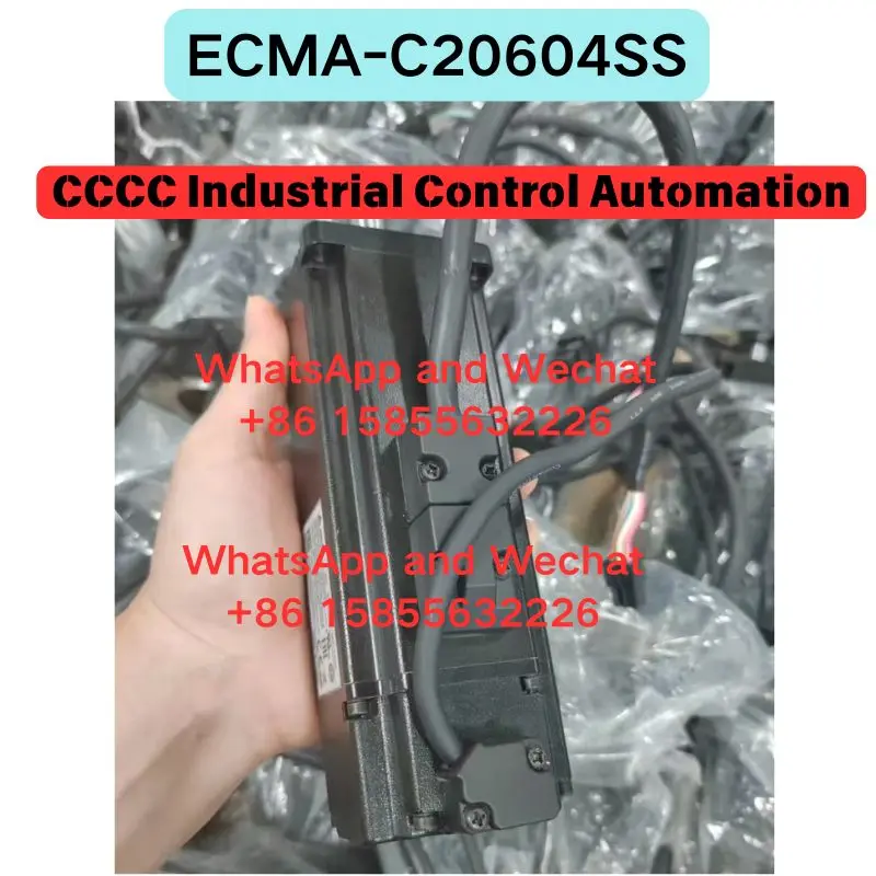 Used ECMA-C20604SS motor Functional test OK Fast Shipping