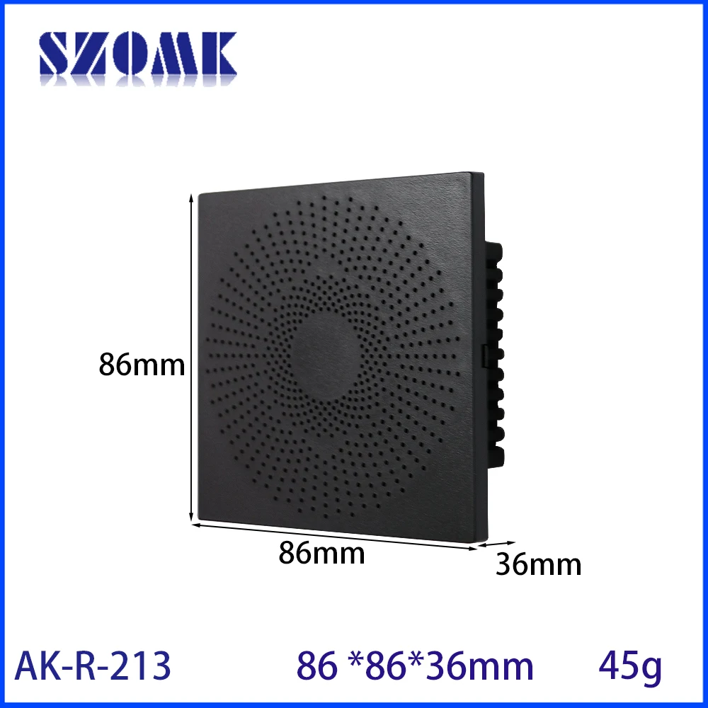 86*86*36mm Abs 86 Smart Sensor Shell Infrared Sensor Delay Switch Intelligent Sensor Ilight Control Electrical Junction Box