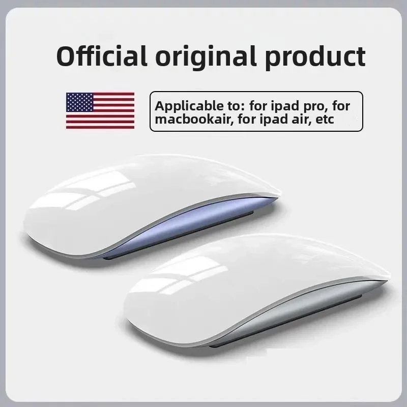 Original Official For APPLE Magic Wireless Mouse Bluetooth 5.0 For Macbook Pro Air Mini Laptop Tablet PC iPad Multi-Touch Mouse