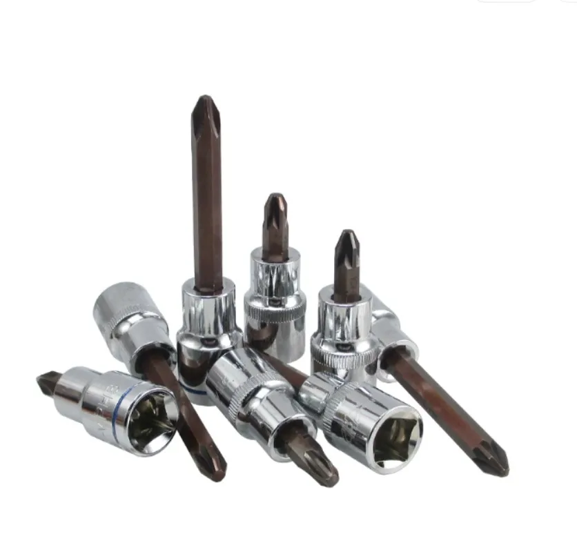 1/2 Inch Drive 12.6mm Cross Socket Ratchet Wrench Tool for Mechanical Equipment Screw Disassembly Repair-3pcs