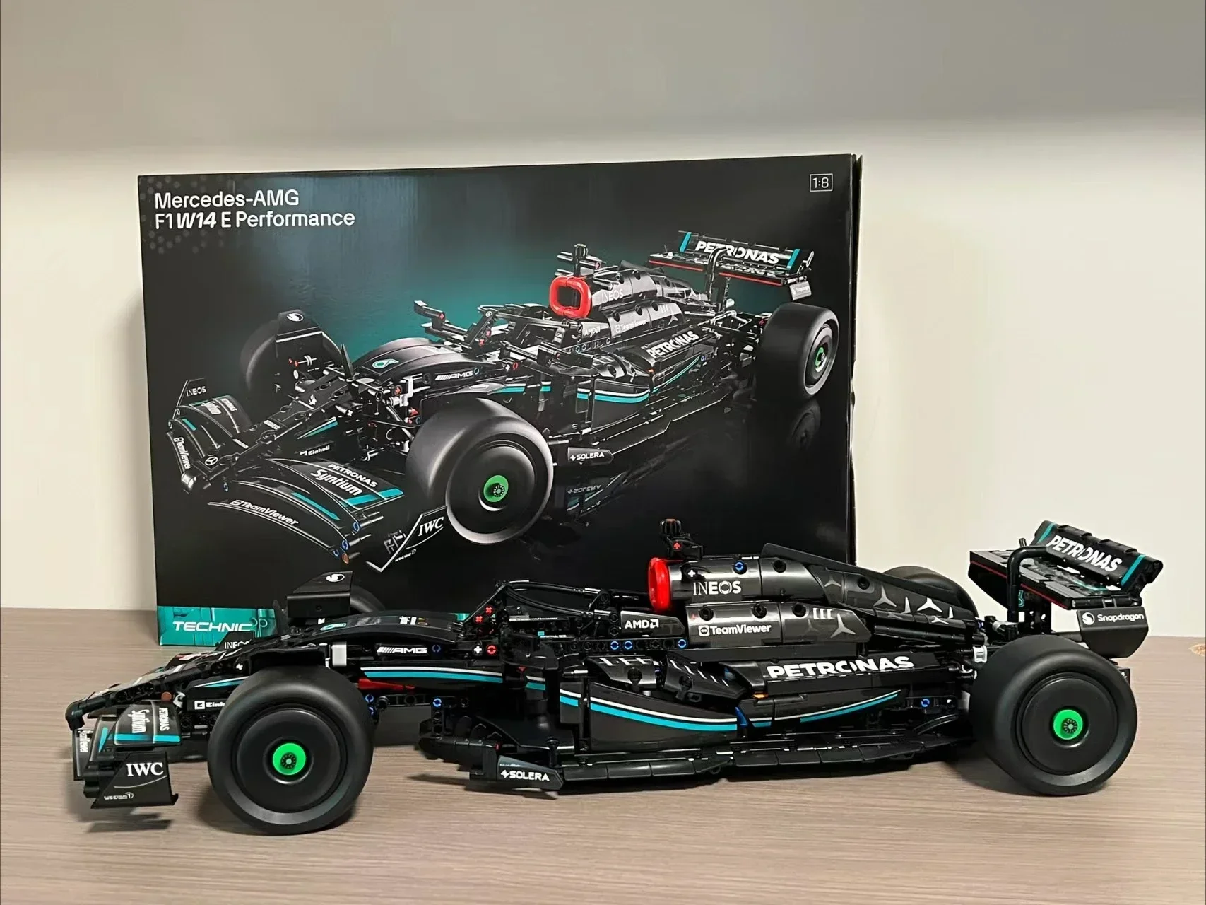 Technical F1 W14 E Formula City Speed Racing Car Building Blocks 42171 Bricks Famous Sport Vehicle Model Assembly for Kid Gift