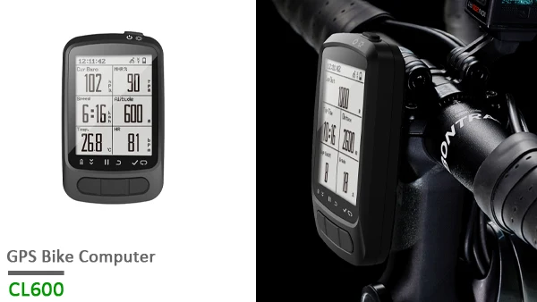 Chileaf CL600 Professional Bicycle Computer GPS BDS+GPS Wireless Smart Waterproof IP67 Customizable Heart Rate Monitor Alarm