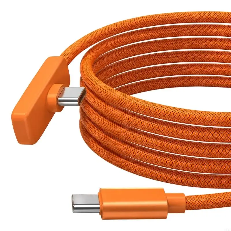 Type C to Type C Cable with End, 45W 3A Charging and 480Mbps Data Transfer for Daily Device Use Needs