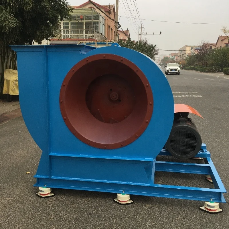 China Manufacturer Wholesale Good-quality High Efficiency and Low Power Belt Driven Industrial Centrifugal Blower Fan view 4