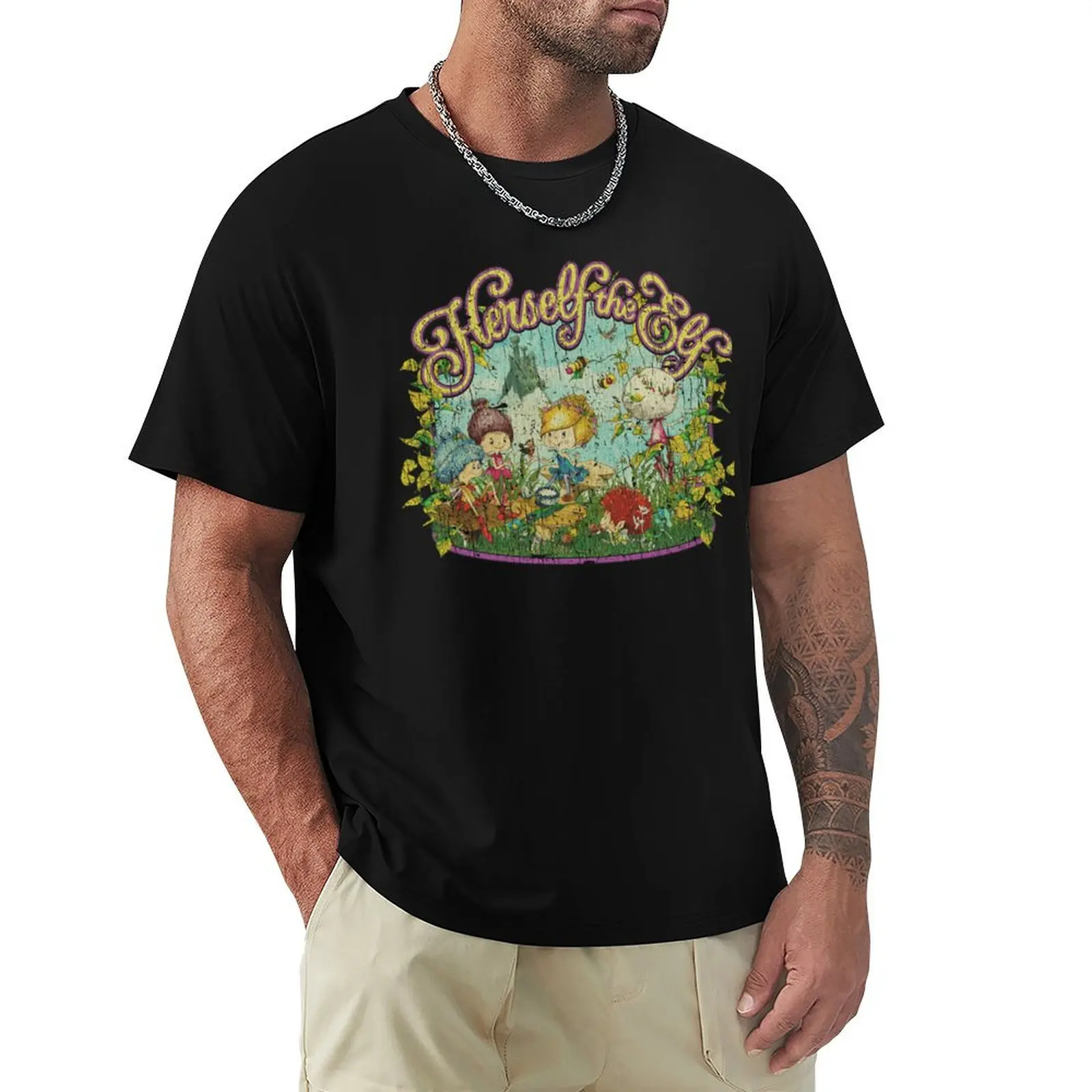 Hérsélf Thé élf 1982 T-Shirt Anti-Wrinkle Short Sleeve T-Shirt