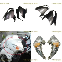 fuel tank side panel side panel front turn signal lamp housing fairing housing Fit For Suzuki GSR400 GSR600 GSR 400 GSR 600
