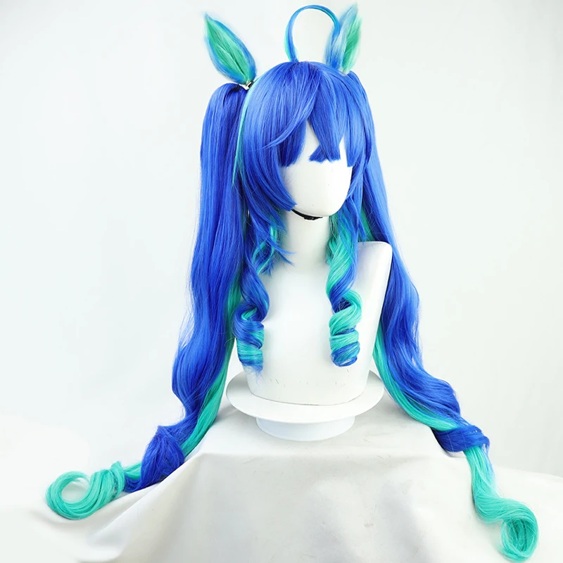 Spiel Pretty Derby Twin Turbo Cosplay Perücke Tsuin Taabo Cosplay Haar Für Hallowmas Party Erwachsene Frauen Männer