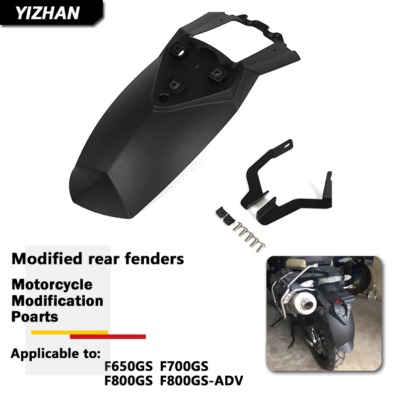 

Rear Fender Extender Protector Mud Splash Guard Extension For BMW F800GS Adventure F 700 GS 800 Adv F800 F700 F650 F700GS F650GS