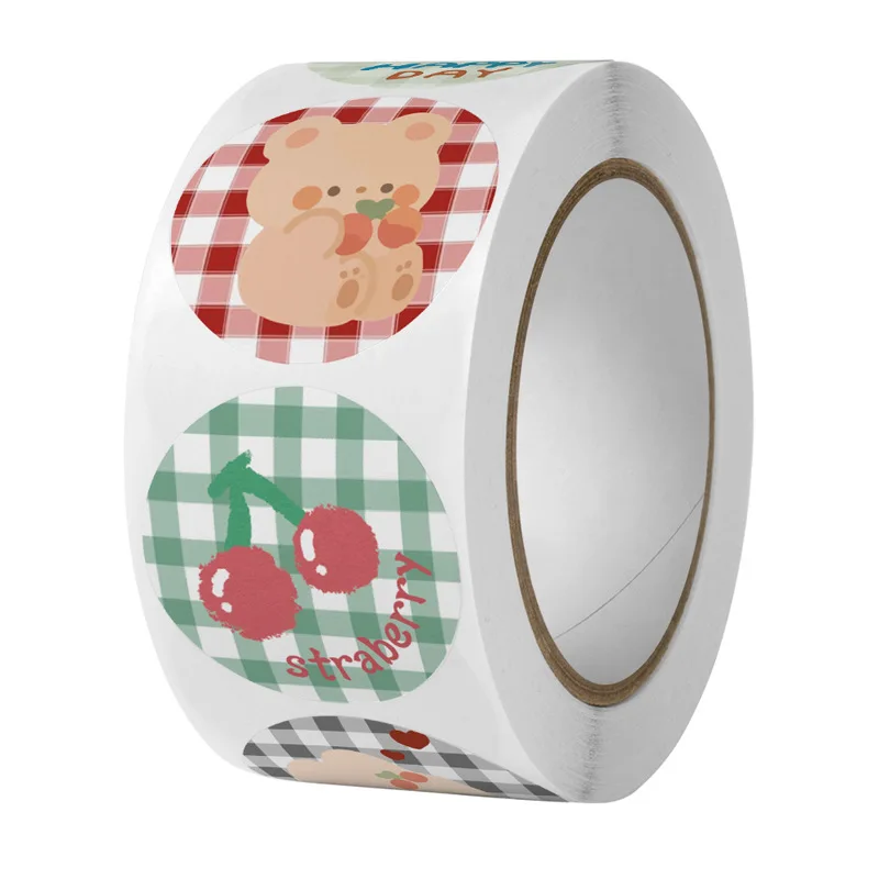 어린이 보상 스티커, 만화 동물 스티커, 선물 장식 라벨, 교사 격려, 학생 문구 스티커 공급, 500 개