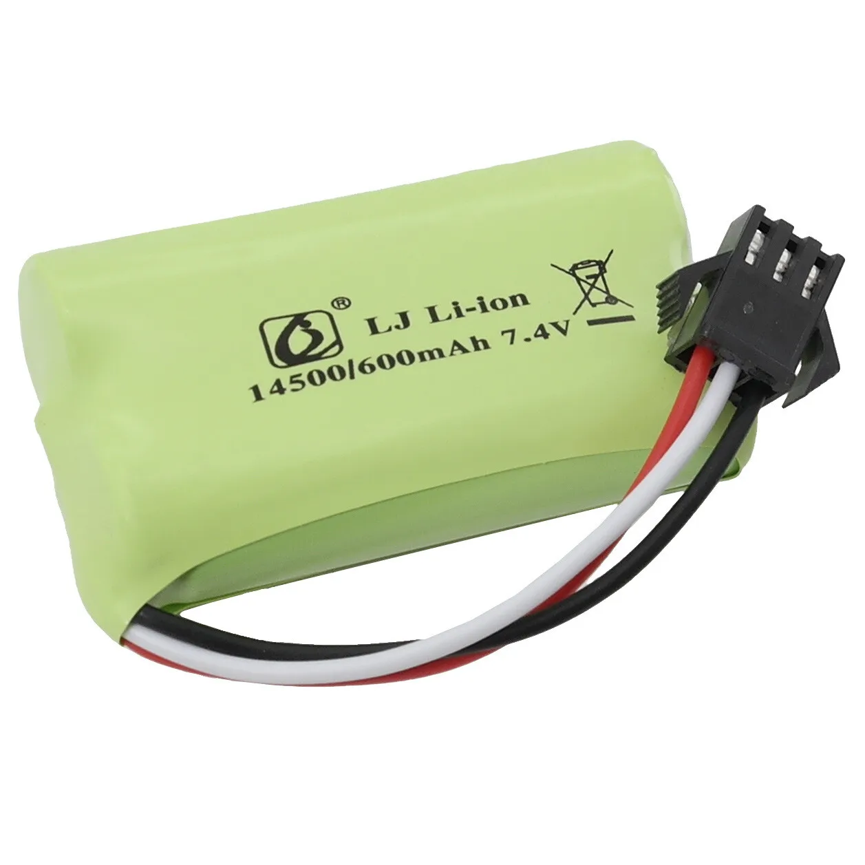 600mAh 14500 7.4v SM-3P التوصيل البطارية لطائرات بدون طيار Shengxiong Weiteng 981A RC #3