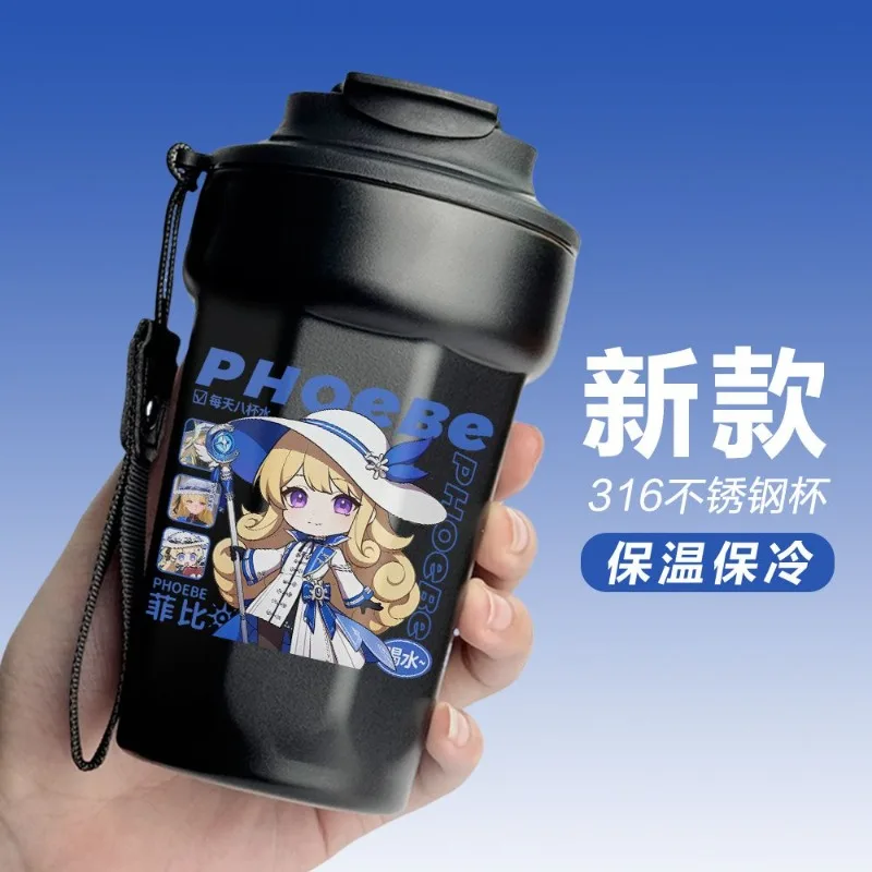 

New Zenless Zone Zero Game Anime Cos Asaba Harumasa Billy Nicole Zhu Yuan Etc. 2025 Unisex Simple Commuting Insulated Cup Gift