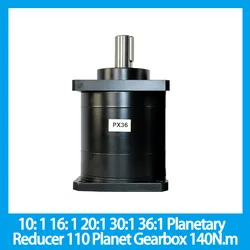 10: 1 16: 1 20:1 30:1 36:1 Planetary Reducer 110 Planet Gearbox 140N.m for Nema 42 Geared Stepper Motor