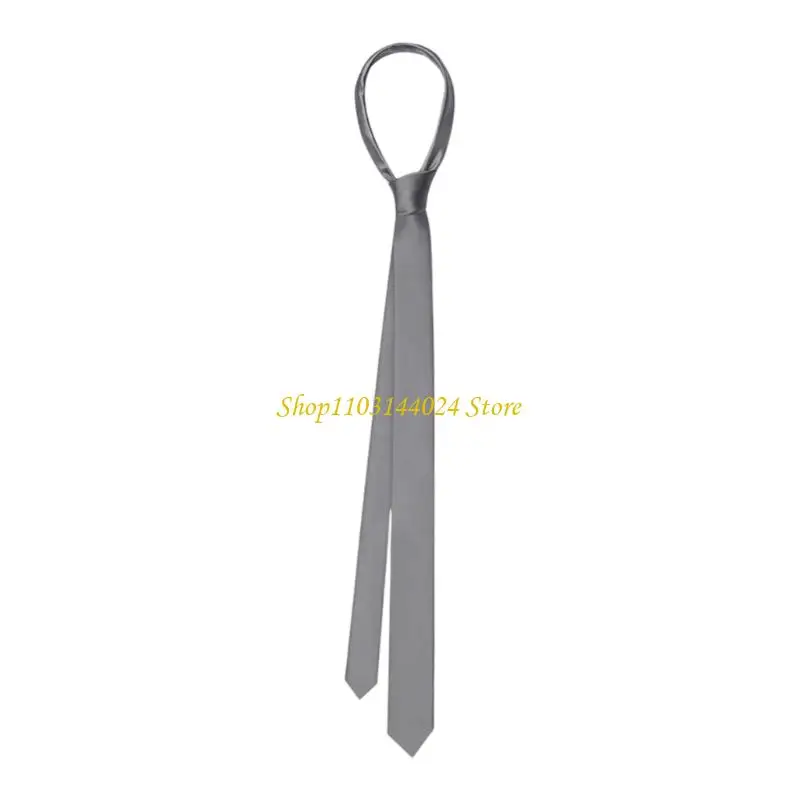 N5KE 3.5cm Color Tie Korean Suitable For Any Dress Code Photo Props