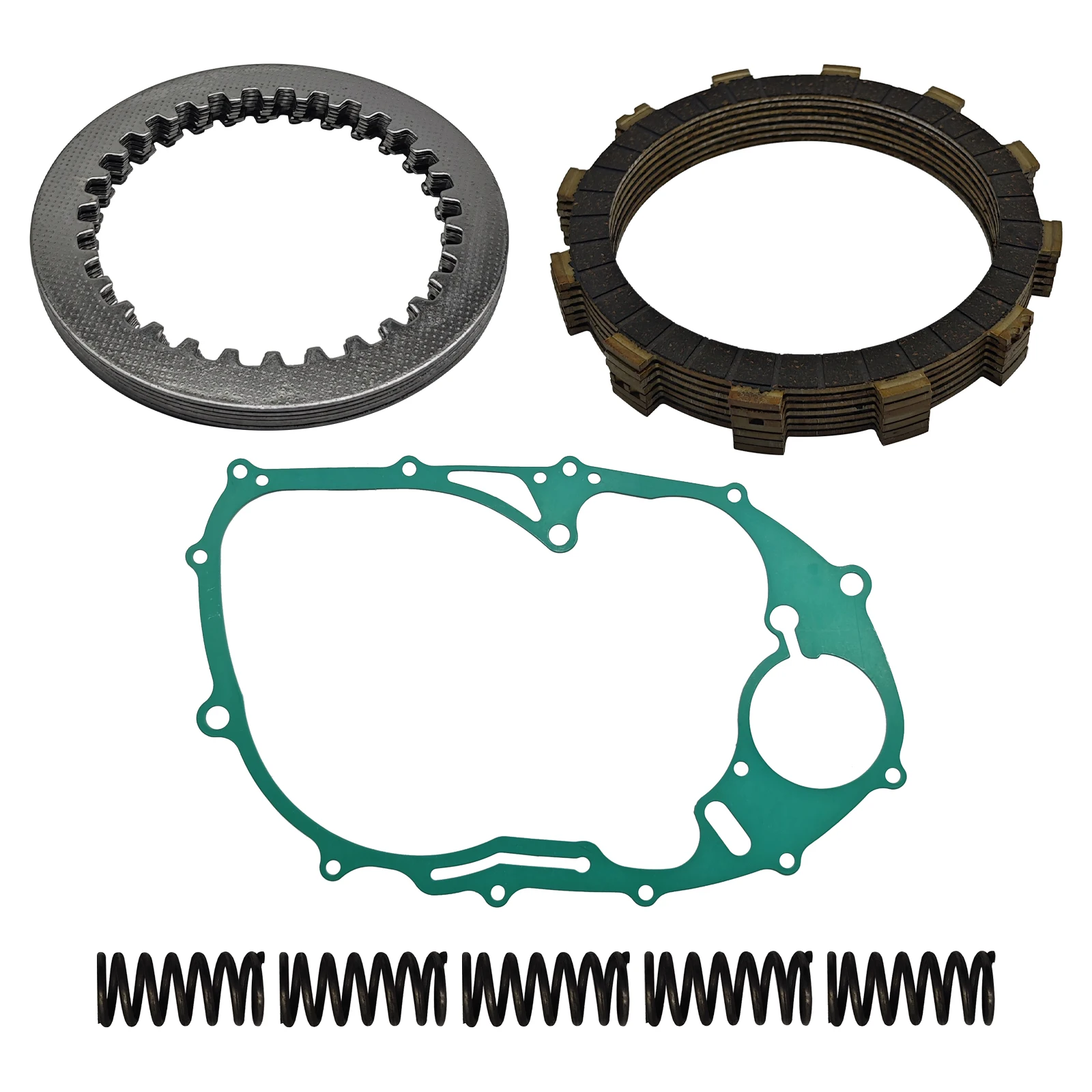 Complete Clutch Kit Heavy Duty Springs and Gasket For Yamaha V Star 650 XVS650 Replacement 3B6-W001G-00-00