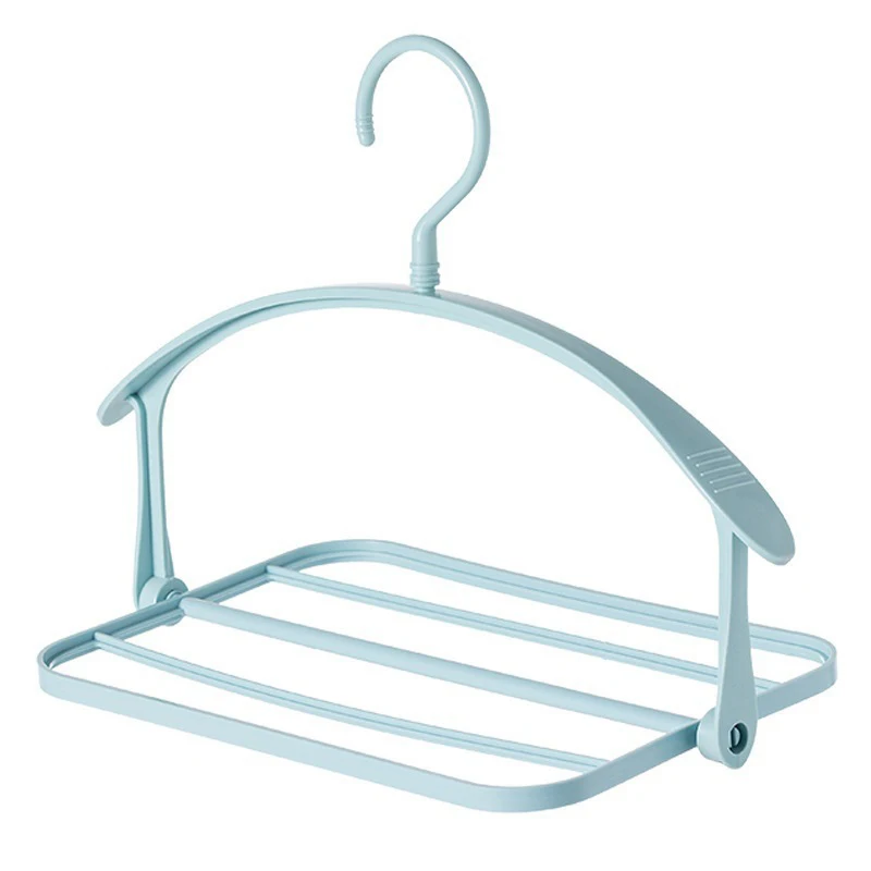 Pants Hangers 5 Layers Slack Magic Hangers Swing Arm Space Saving Hanger Clothes Closet Storage