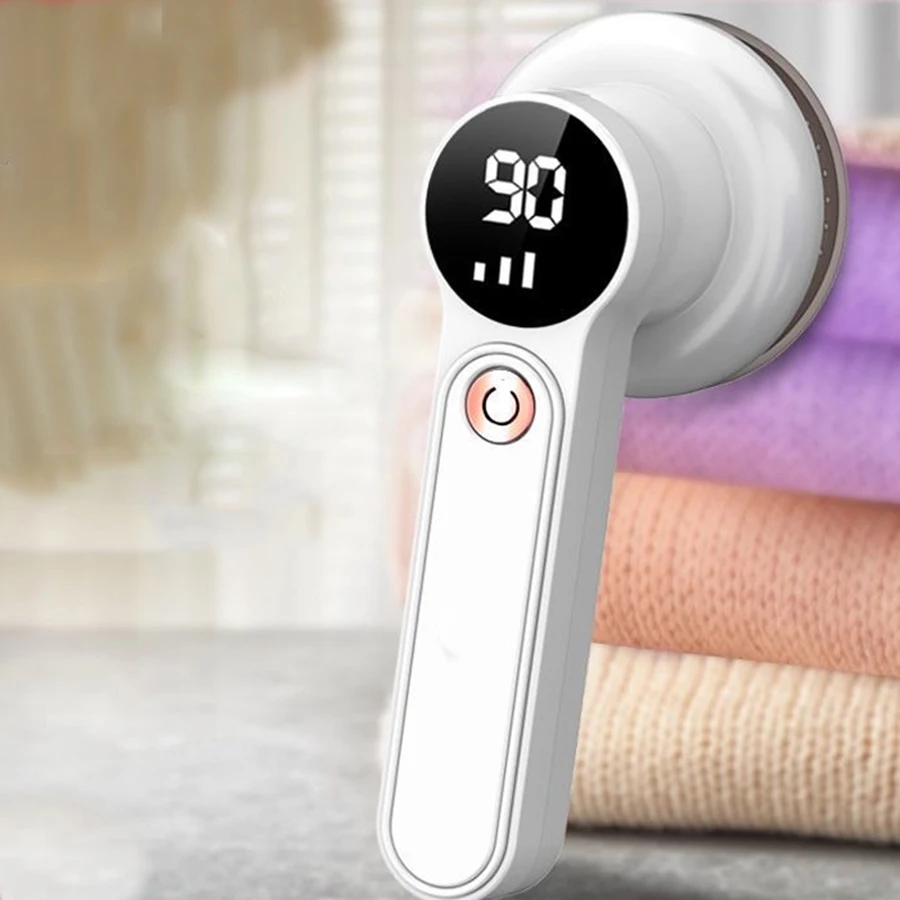 Rechargeable Fabric Hair Remover: Portable & USB Powered Hairball Trimmer For Sweater  & Wool Pilling Garment Removal