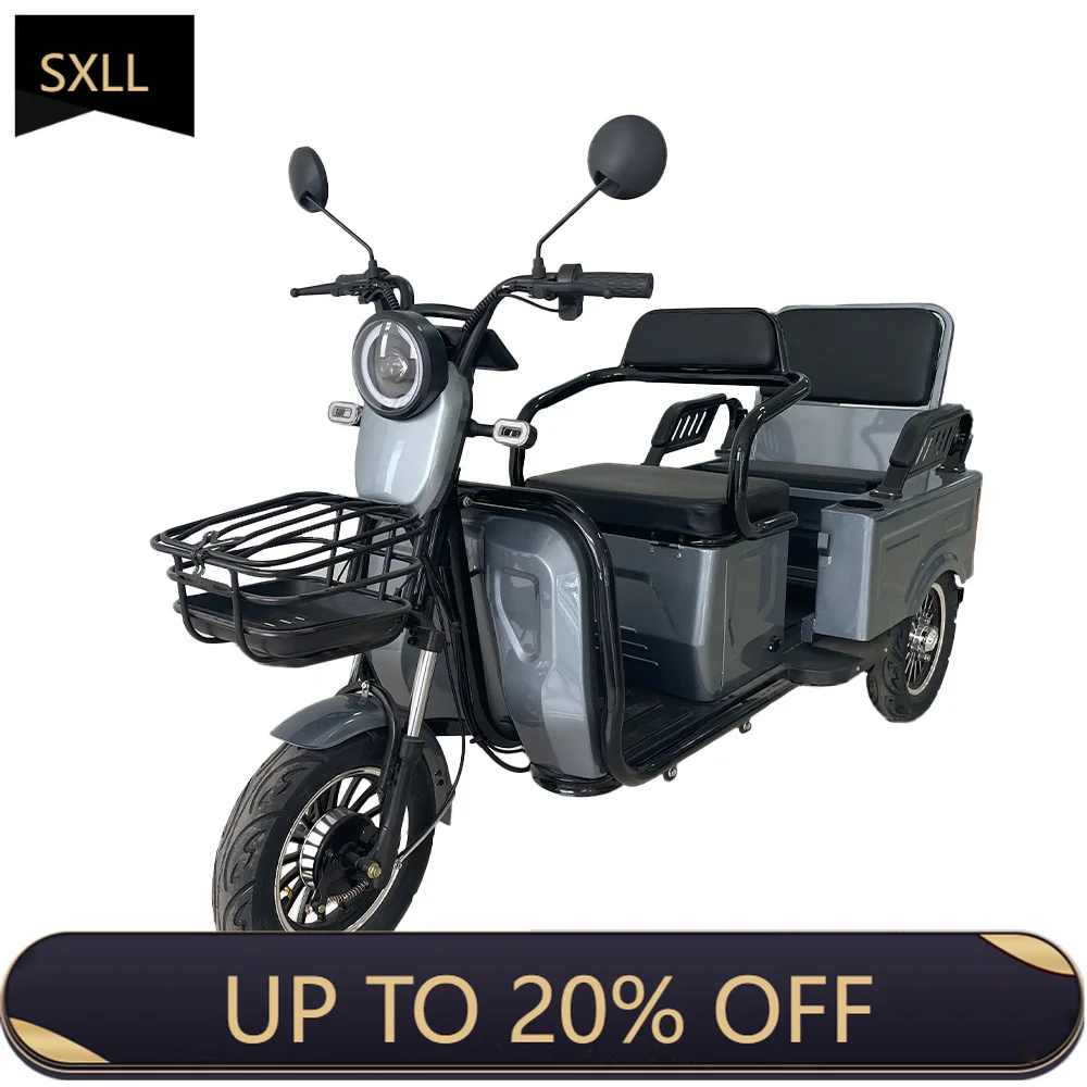 

SXLL Wholesale 650w 48v open adult electric tricycle